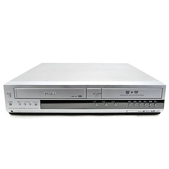 【中古】TOSHIBA製　VTR一体型HDD&DVDビデオレコーダー　RD-XV34SJ　本体のみ
