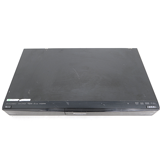 【中古】Panasonic　DVDレコーダー DIGA 250GB　DMR-XW120　本体・リモコンいたみ