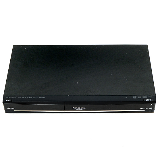 【中古】Panasonic　DVDレコーダー DIGA 250GB　DMR-XW120　リモコンなし　本体いたみ