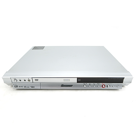 【中古】Pioneer　HDD&DVDレコーダー　DVR-525H-S　リモコンなし