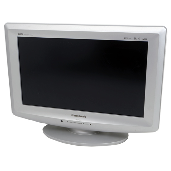 【中古】Panasonic　17V型 液晶テレビ　TH-L17C10-S　リモコンなし