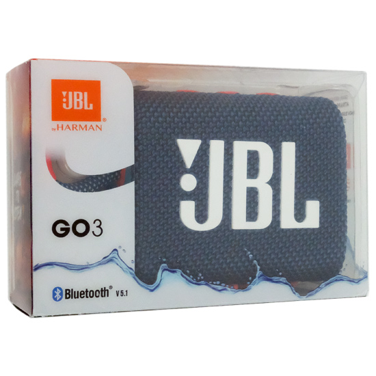 【中古】JBL　Bluetoothスピーカー JBL GO 3　ブルーピンク　未使用