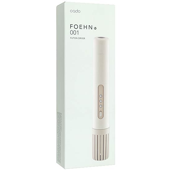 【中古】cado　布団乾燥機 FOEHN 001　FEN-001　ウォームグレー　未使用
