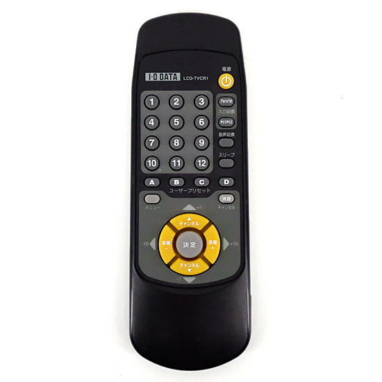 【中古】I-O DATA　テレビ用リモコン　LCD-TVCR1