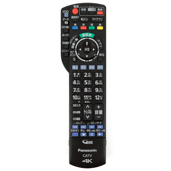 【中古】Panasonic　CATVリモコン　N2QAYB001270