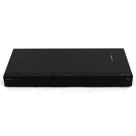 【中古】SHARP　AQUOS ブルーレイディスクレコーダー 1TB　2B-C10CW1　リモコンなし　本体いたみ