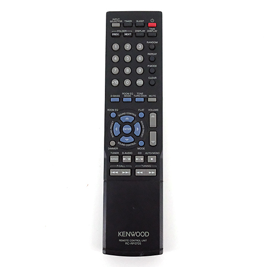 【中古】KENWOOD　オーディオ用リモコン　RC-RP0705