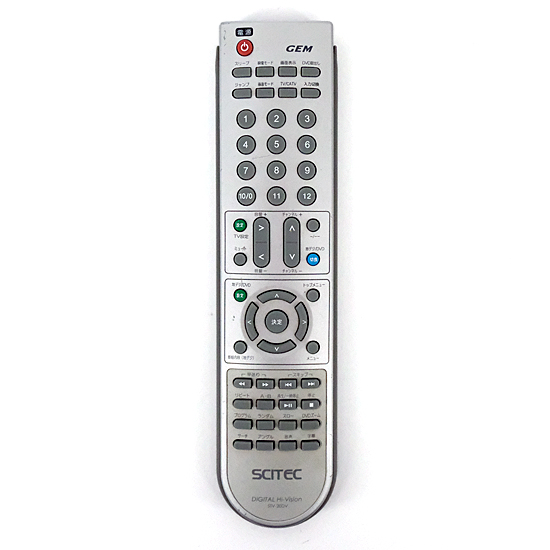 【中古】サイテック　テレビ用リモコン　STV-20DV