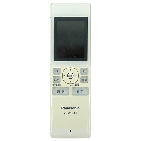 【中古】Panasonic　どこでもドアホン増設子機 VL-WD609　本体のみ　本体いたみ