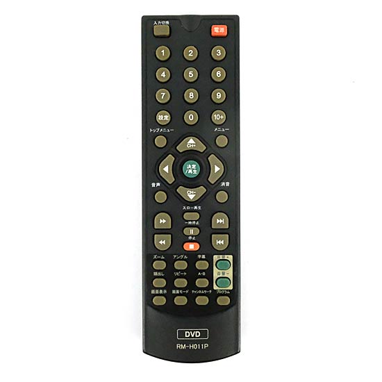 【中古】LAXO　DVDプレーヤー用リモコン　RM-H011P