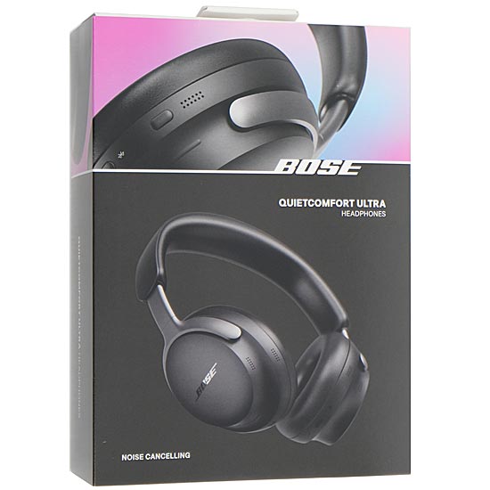 【中古】BOSE　完全ワイヤレスヘッドホン QuietComfort Ultra Headphones　ブラック　未使用