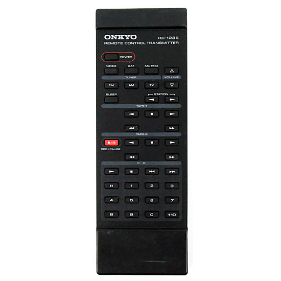 【中古】ONKYO　オーディオリモコン RC-123S