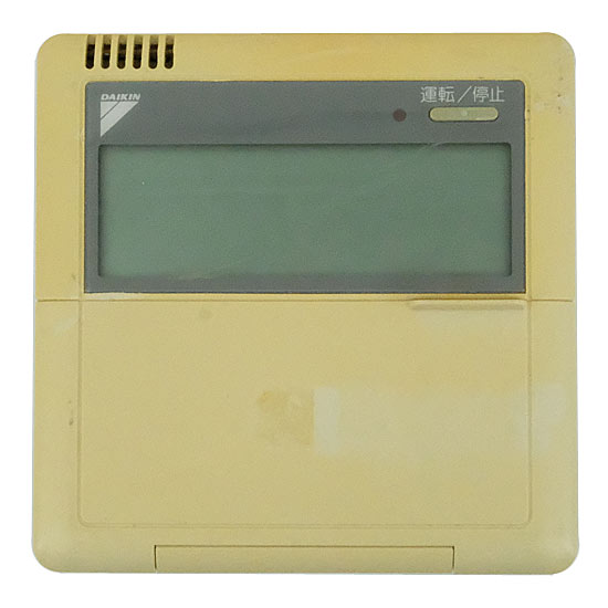 【中古】DAIKIN　業務用エアコン用ワイヤードリモコン　BRC1C1　本体・液晶画面いたみ
