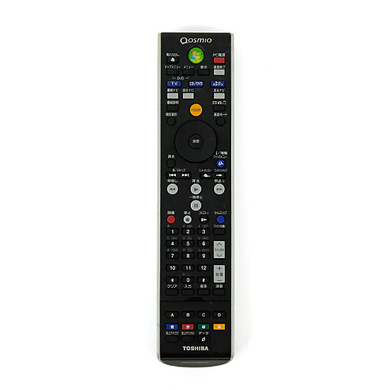 【中古】TOSHIBA　PCリモコン　G83C00089110