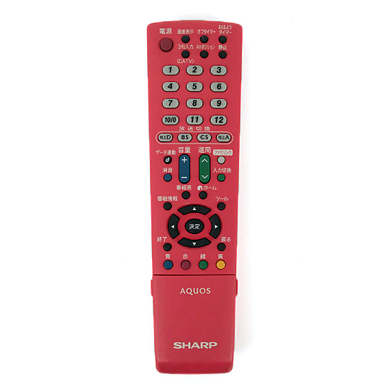【中古】SHARP　テレビリモコン　GA945WJSC