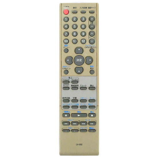 【中古】ORION　テレビ用リモコン　LV-002