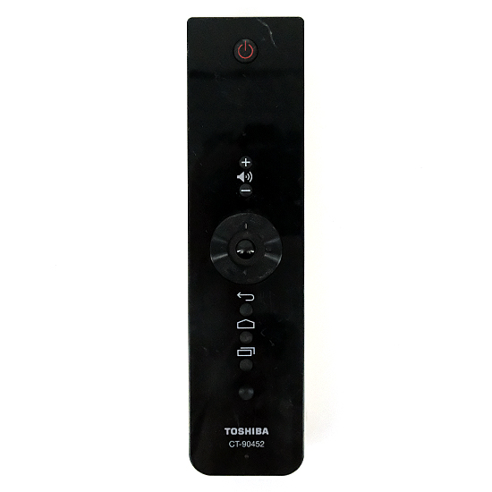 【中古】TOSHIBA　テレビ用リモコン　CT-90452