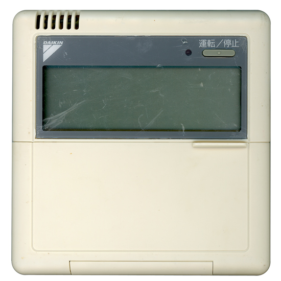 【中古】DAIKIN　エアコンリモコン BRC1C3　液晶画面いたみ