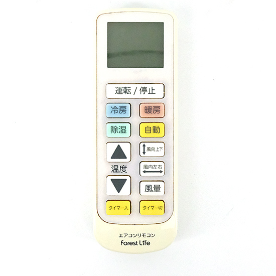【中古】フィフティ　エアコン用リモコン　ACR-300YD