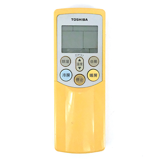 【中古】TOSHIBA　エアコンリモコン　WH-RB01UJ
