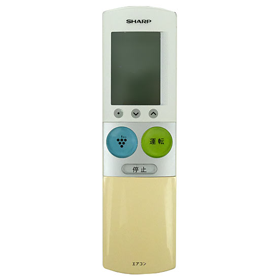 【中古】SHARP　エアコンリモコン　A887JB