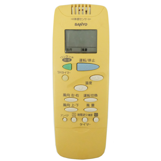 【中古】SANYO　エアコンリモコン　RCS-SXH2