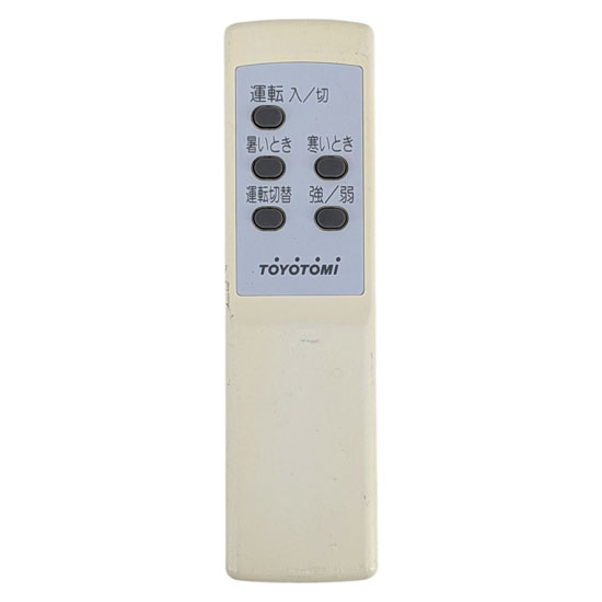 【中古】TOYOTOMI　窓用エアコンリモコン　MRC-2