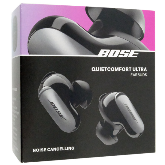 【中古】BOSE　完全ワイヤレスイヤホン QuietComfort Ultra Earbuds　ブラック　未使用