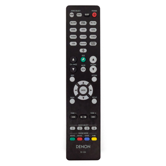 【中古】DENON　AVサラウンドレシーバー AVR-X1700H用リモコン　RC-1244
