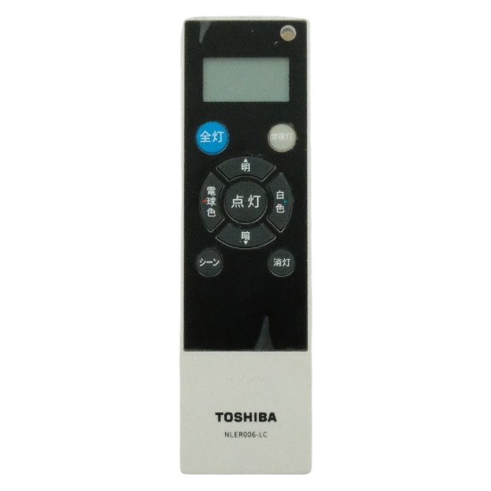 【中古】TOSHIBA　LEDシーリング用リモコン　NLER006-LC