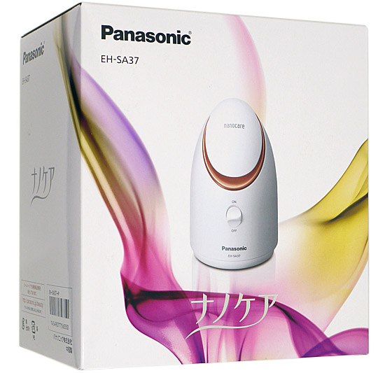 【中古】Panasonic　スチーマー ナノケア　EH-SA37-P　本体いたみ 元箱あり