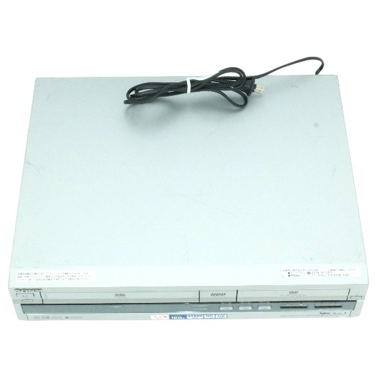 【中古】SONY製　HDD搭載VHSビデオ一体型DVDレコーダー スゴ録　RDR-VH83　本体いたみ　本体のみ