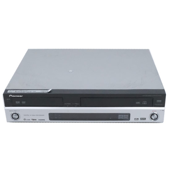 【中古】Pioneer　ビデオ一体型 HDD&DVDレコーダー スグレコ　DVR-RT700D　リモコンなし