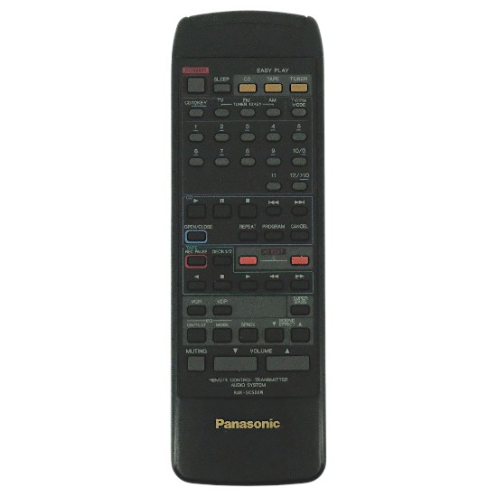 【中古】Panasonic　オーディオリモコン　RAK-SC506W