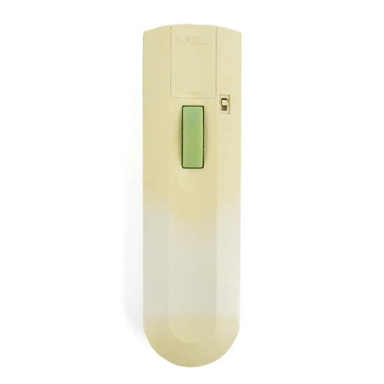 【中古】NEC　照明用リモコン　RL50　電池カバーなし
