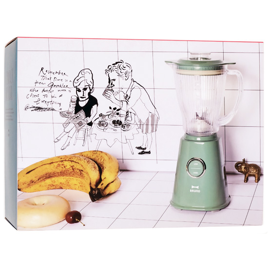 【中古】BRUNO　コンパクトブレンダ―　BOE023-GR　未使用