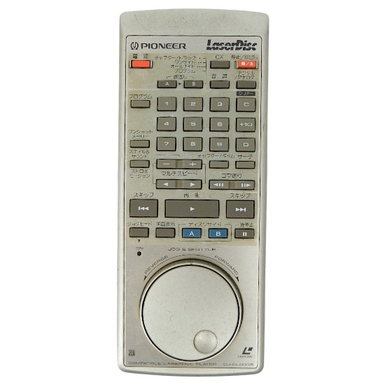 【中古】Pioneer　LDリモコン　CU-CLD035　本体いたみ