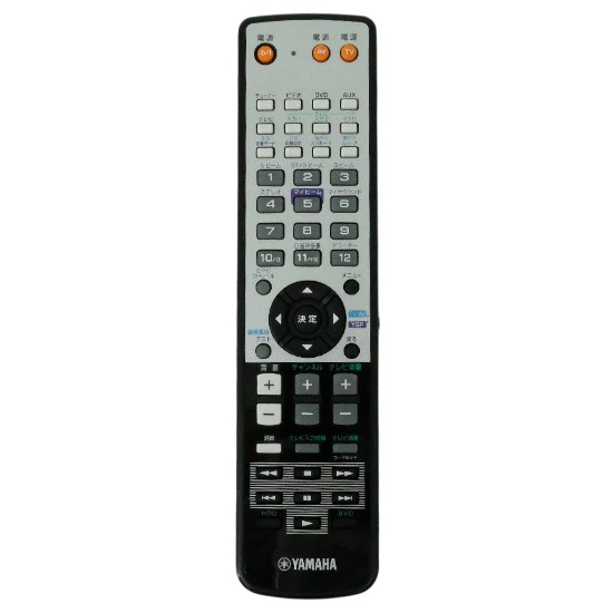【中古】YAMAHA　オーディオリモコン　WK86930　本体いたみ