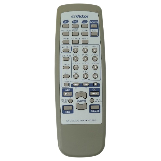 【中古】Victor　オーディオリモコン　RM-SMXS55MD