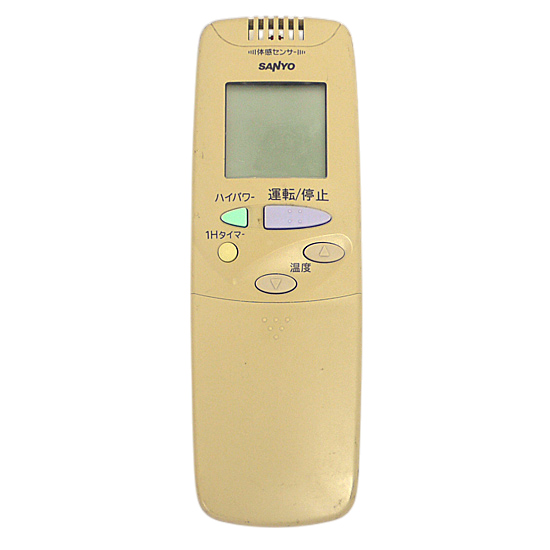 【中古】SANYO　エアコンリモコン　RCS-L5VA