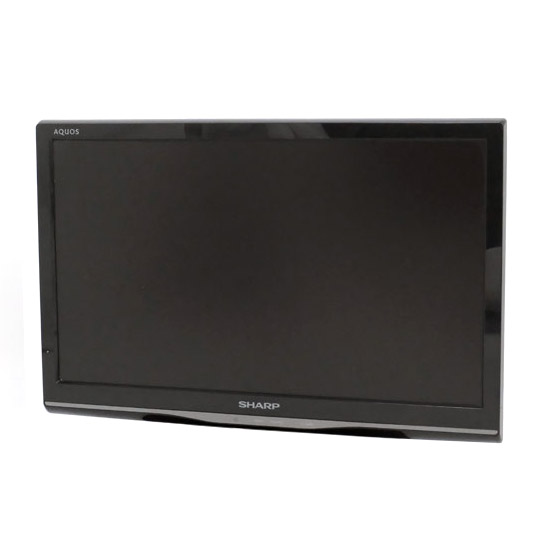 【中古】SHARP　19型 液晶テレビ AQUOS LC-19K90-B　スタンドなし