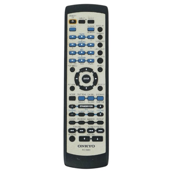 【中古】ONKYO　オーディオリモコン　RC-568S
