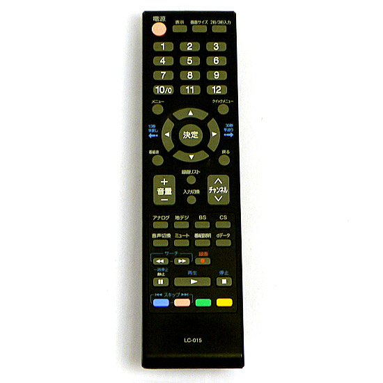 【中古】ORION　テレビ用リモコン LC-015
