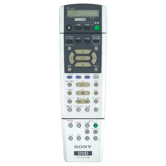 【中古】SONY　DVDリモコン　RMT-D207J