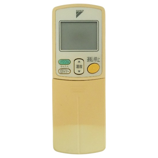 【中古】DAIKIN　エアコンリモコン　ARC422A4