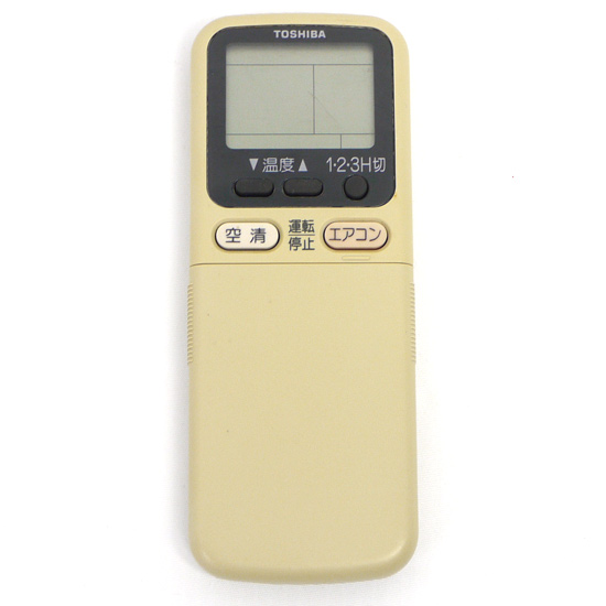 【中古】TOSHIBA　エアコンリモコン WH-A5B　訳あり