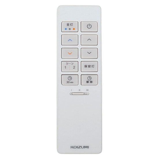 【中古】KOIZUMI　照明用リモコン　KRH-TA-11A