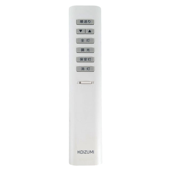 【中古】KOIZUMI　照明用リモコン　KRH-TA-7A