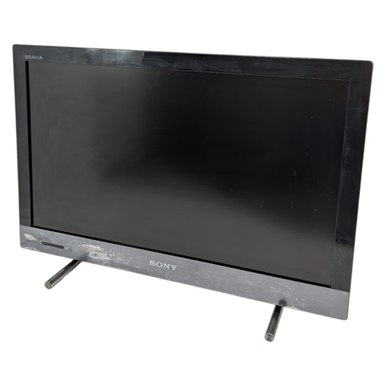 【中古】SONY　22V型 LED液晶テレビ BRAVIA KDL-22EX420 (B)　ブラック　リモコンなし　本体いたみ
