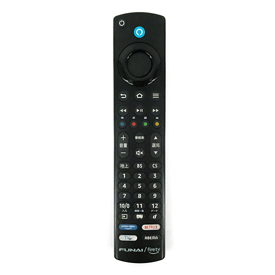 【中古】フナイ　液晶テレビリモコン　FRM-201TV
